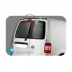 DYNAVIN-VOLKSWAGEN CADDY (+2015) - LUZ DE FRENO SUPERIOR. CÁMARA TRASERA DE APARCAMIENTO. A TODO COLOR