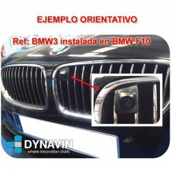 DYNAVIN-BMW SERIE 3 F30 (+2012). CAMARA DELANTERA, FRONTAL DE APARCAMIENTO. A TODO COLOR