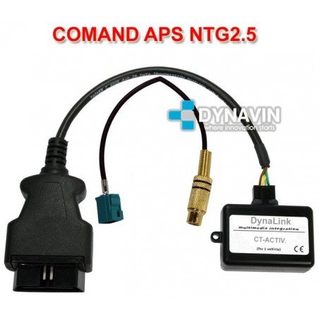 MERCEDES COMAND APS NTG2.5 - INTERFACE PARA CAMARA TRASERA