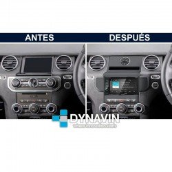 LAND ROVER DISCOVERY IV (LR4 2009-2016) - SOPORTE CON MARCO ADAPTADOR 2DIN