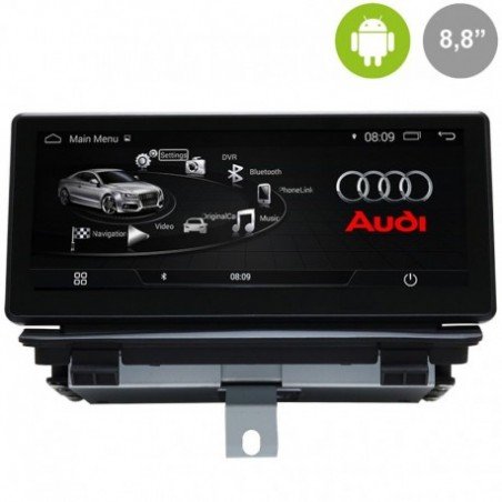 Cámara Frontal Android 8,8" para AUDI Q3 (8U +2011)