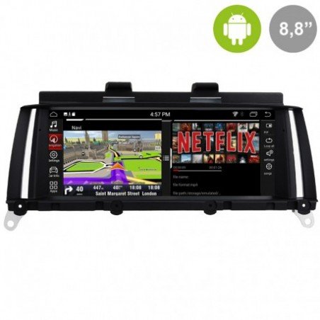 Pantalla Android 10´8" para BMW X3 F25 (+2010) CIC