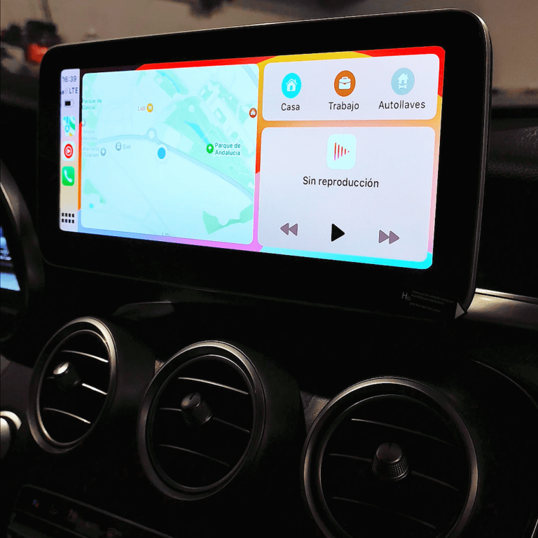 Pantalla multimedia car play